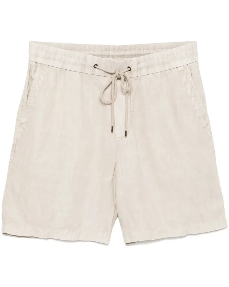 James Perse Shorts aus Leinen - Nude Nude
