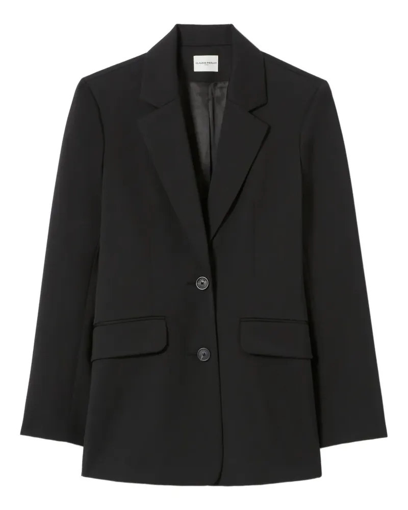 Claudie Pierlot Sakko mit Knopfverschluss - Schwarz Schwarz