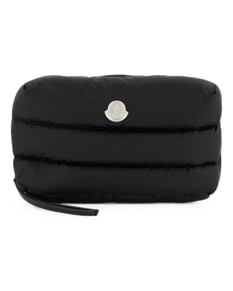 Moncler Caradoc quilted pouch bag - Schwarz Schwarz