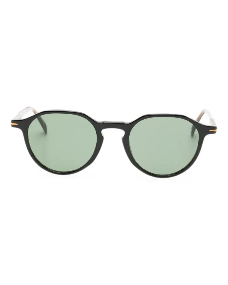 EYEWEAR by DAVID BECKHAM Sonnenbrille mit rundem Gestell - Schwarz Schwarz