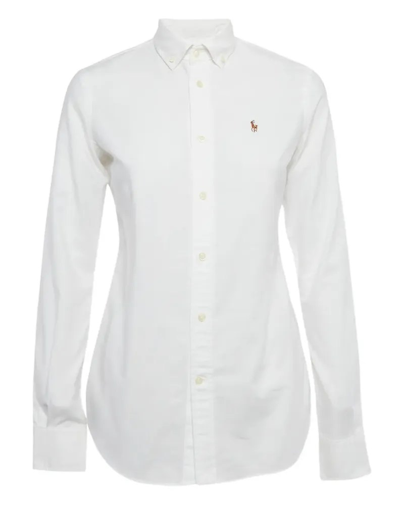 Ralph Lauren slim-fit cotton shirt - Weiß Weiß