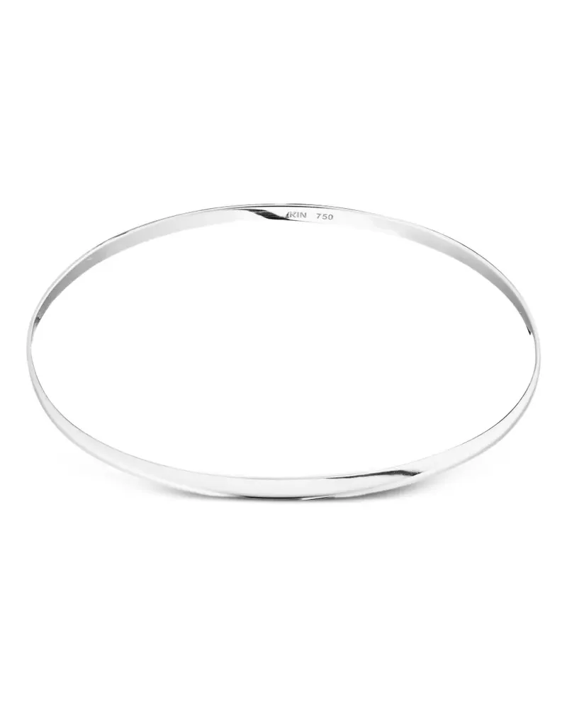 Kinraden Blaze twisted ellipse bracelet - Silber Silber