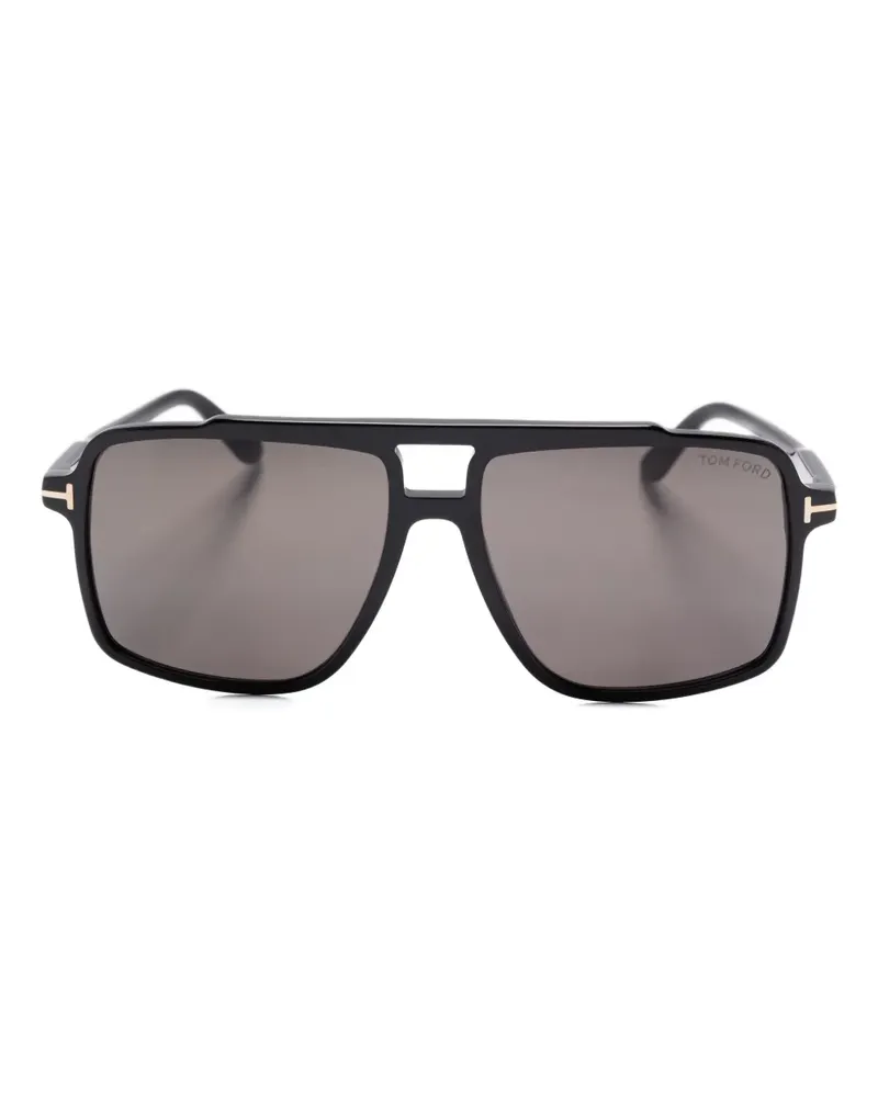 Tom Ford Kemp Sonnenbrille - Schwarz Schwarz