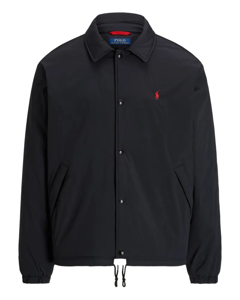 Ralph Lauren Jacke mit Logo-Stickerei - Schwarz Schwarz