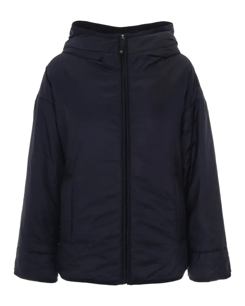 Max Mara The Cube hooded jacket - Blau Blau