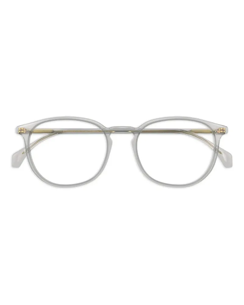 Gucci Brille mit rundem Gestell - Grau Grau