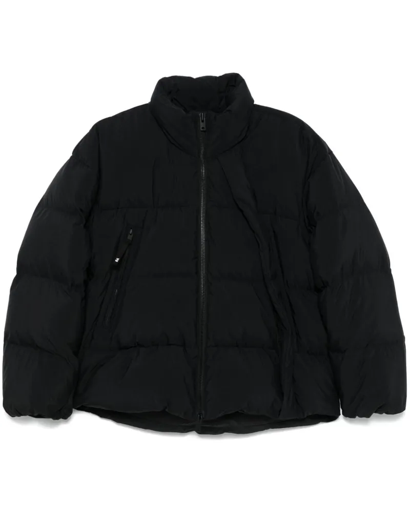 Y-3 Gesteppte Jacke - Schwarz Schwarz
