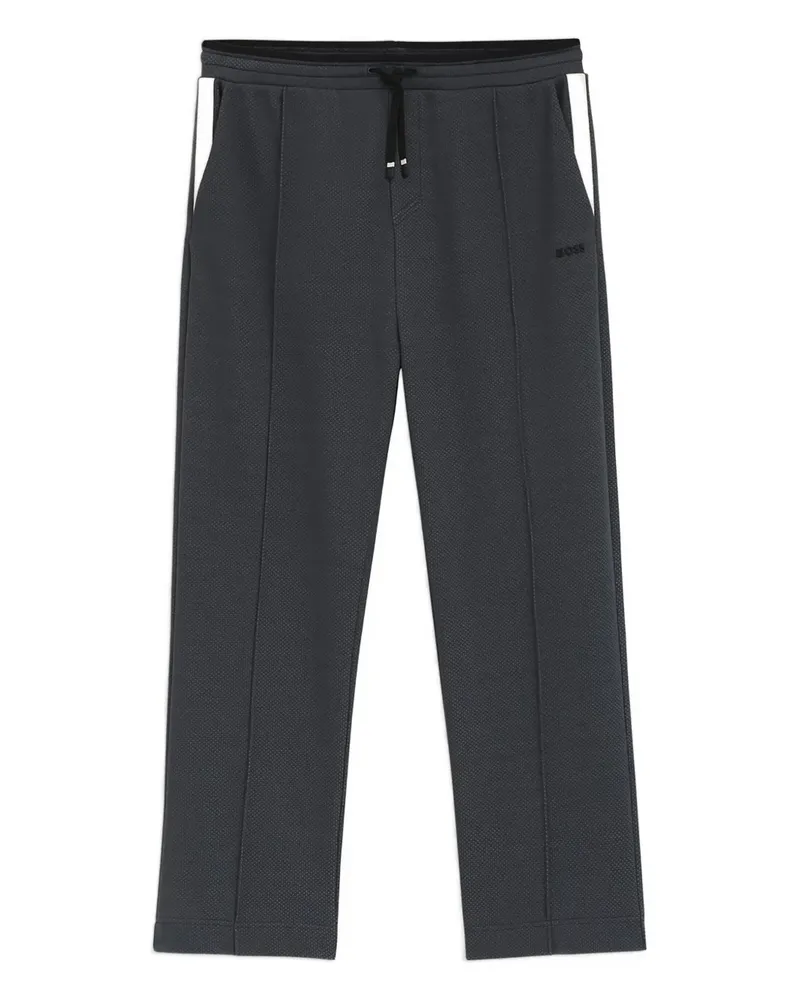 HUGO BOSS Strukturierte Hose mit Seitenstreifen - Grau Grau