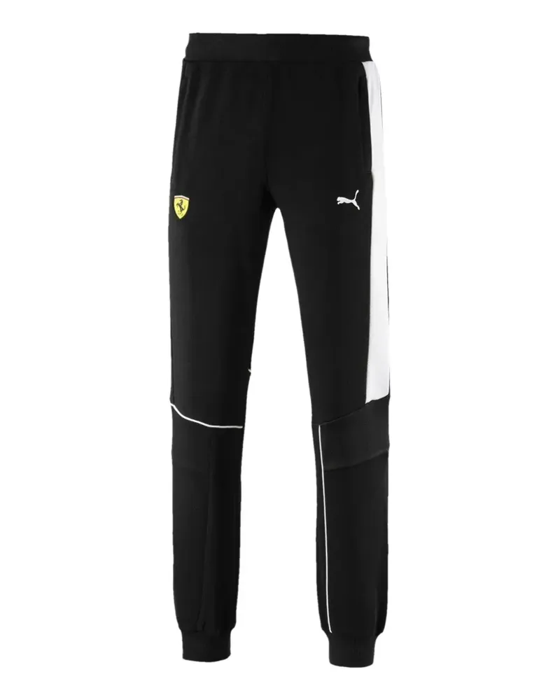 Puma x Ferrari Jogginghose mit Streifendetail - Schwarz Schwarz