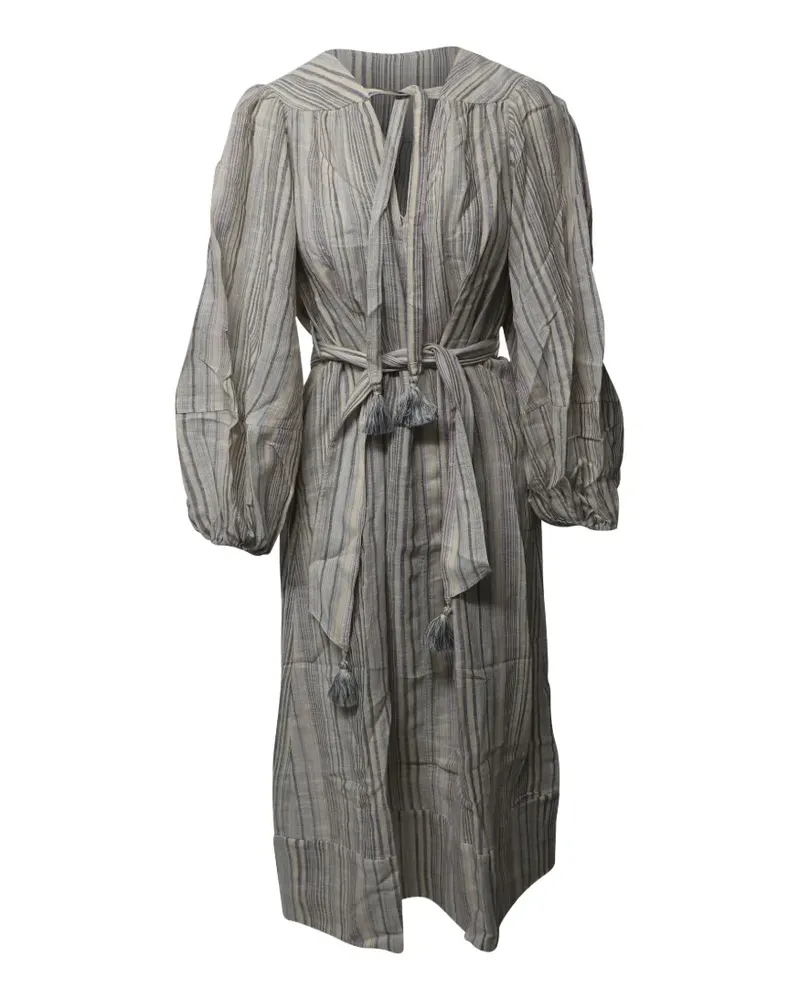 Zimmermann striped maxi dress - Nude Nude