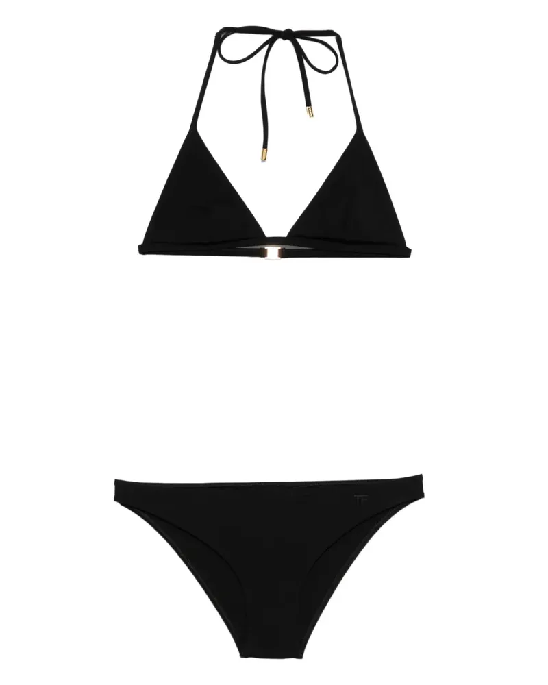 Tom Ford Triangel-Bikini - Schwarz Schwarz