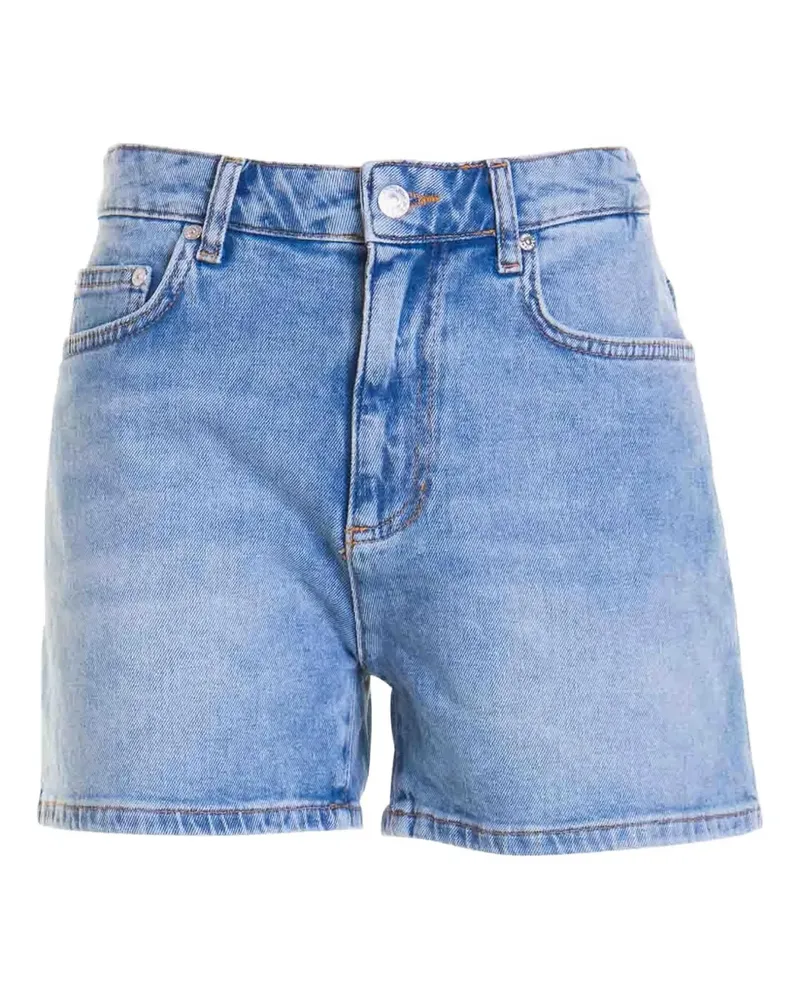 Moschino Jeans-Shorts mit herzförmiger Tasche - Blau Blau