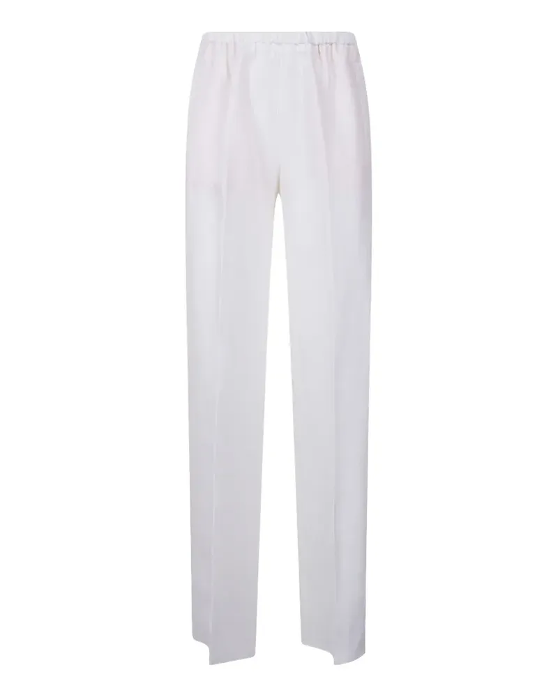 forte_forte elasticated trousers - Weiß Weiß