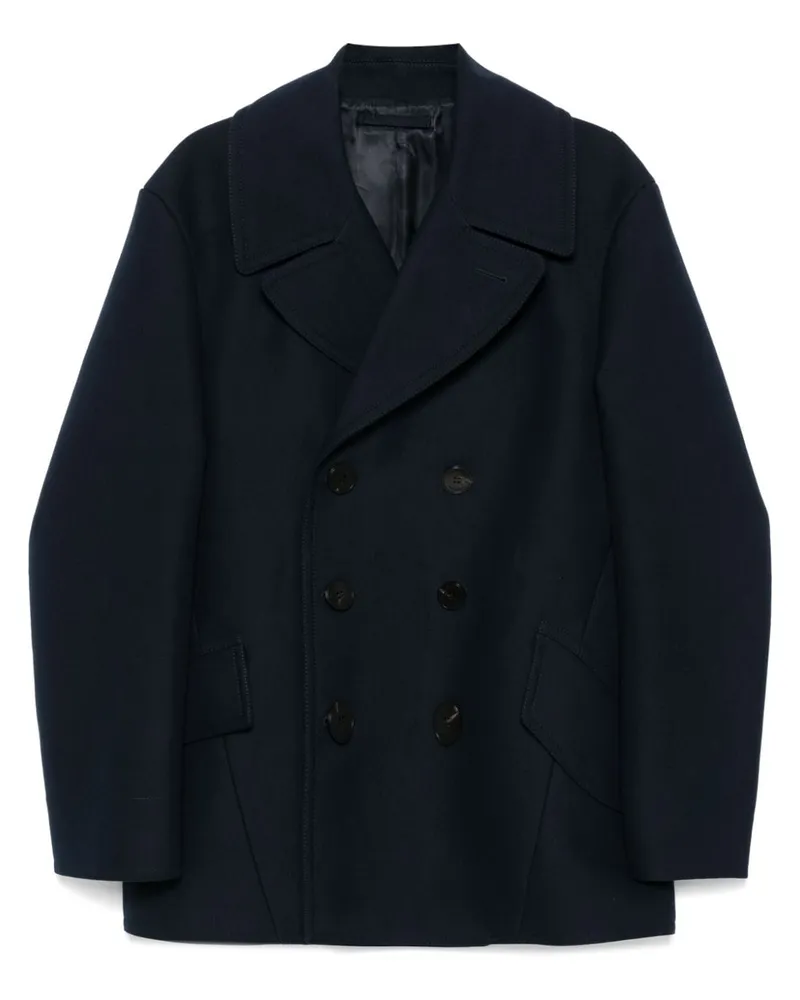 Alexander McQueen Klassische Cabanjacke - Blau Blau