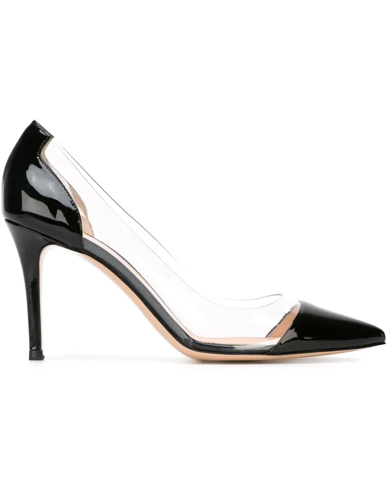 Gianvito Rossi Plexi' Pumps - Schwarz Schwarz