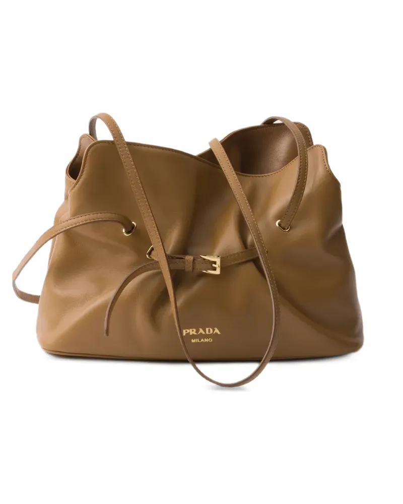 Prada Kleine Dada Ledertasche - Nude Nude