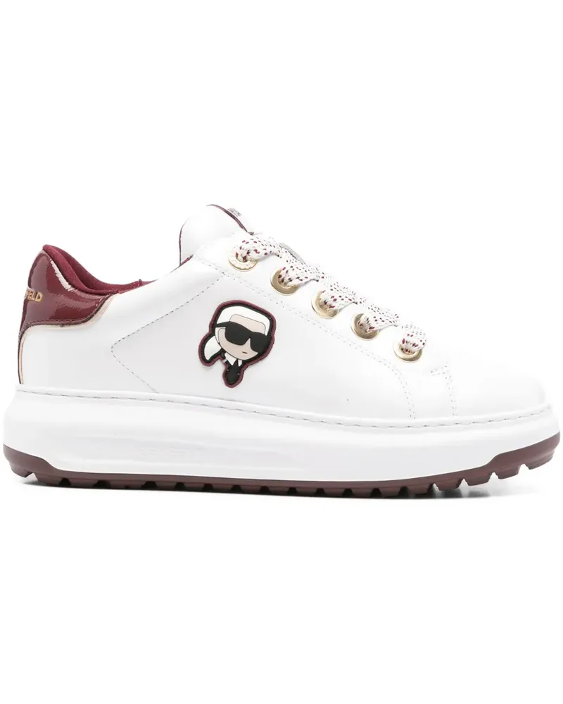 Karl Lagerfeld Ikon Kapri Sneakers - Weiß Weiß
