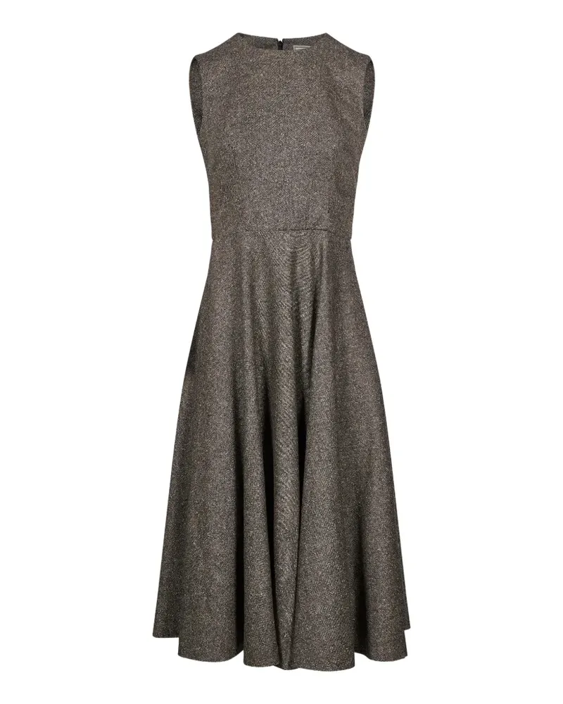 Tagliatore Ärmelloses Minikleid - Braun Braun