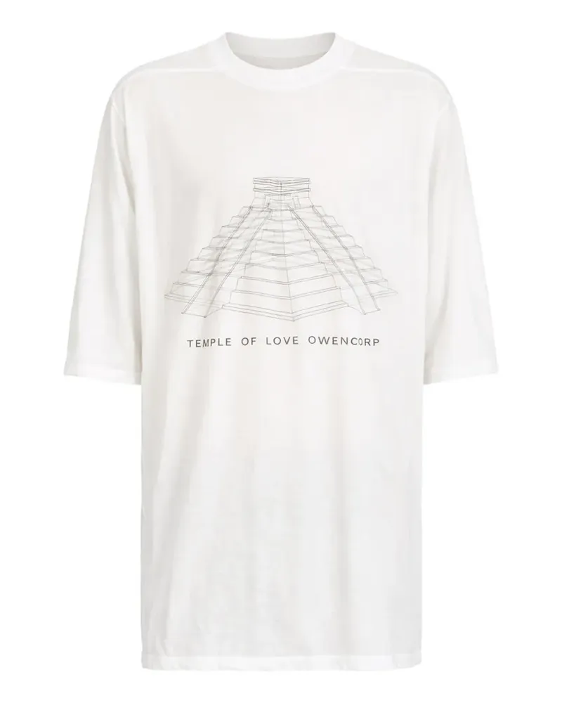 Rick Owens short-sleeve T-shirt - Weiß Weiß