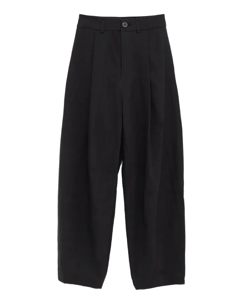 Lauren Manoogian pleated tailored trousers - Schwarz Schwarz