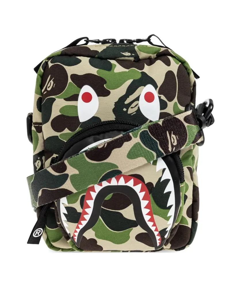 BAPE mini ABC Camo Shark shoulder-bag - Nude Nude
