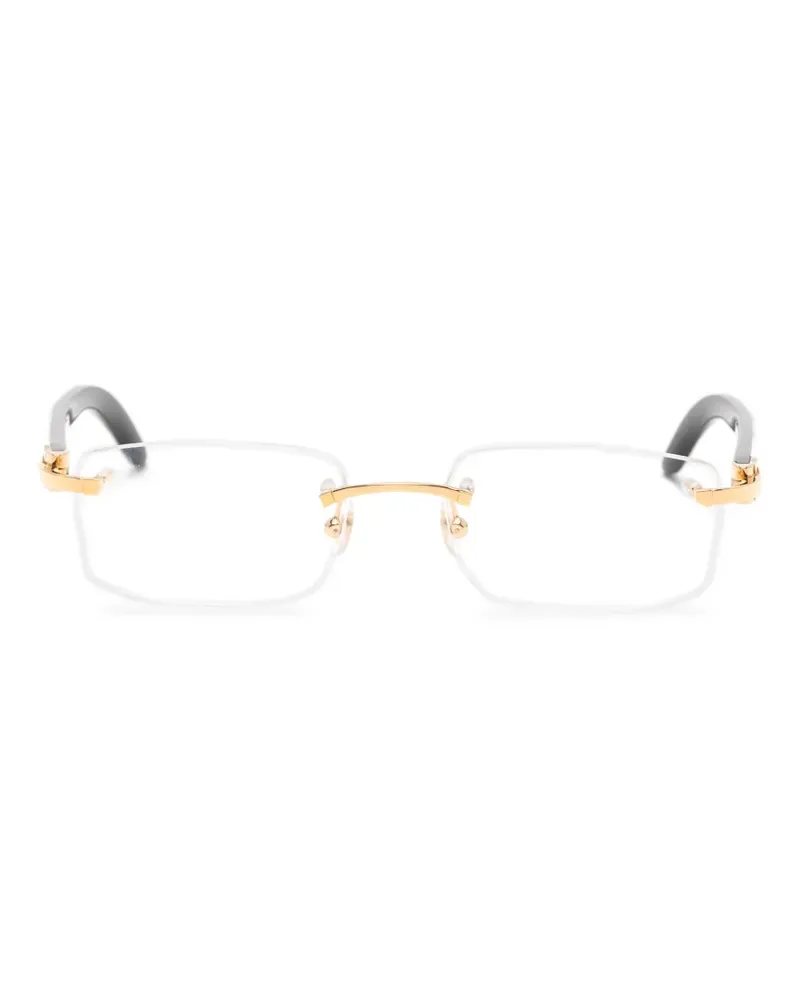 Cartier Rahmenlose Brille - Gold Gold