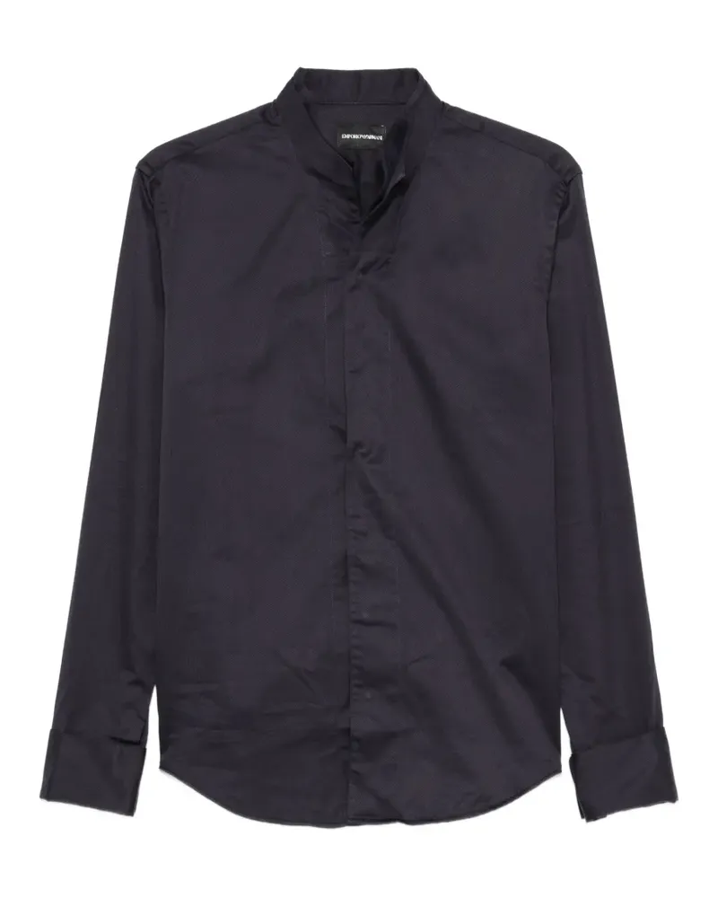Emporio Armani Klassisches Hemd - Blau Blau