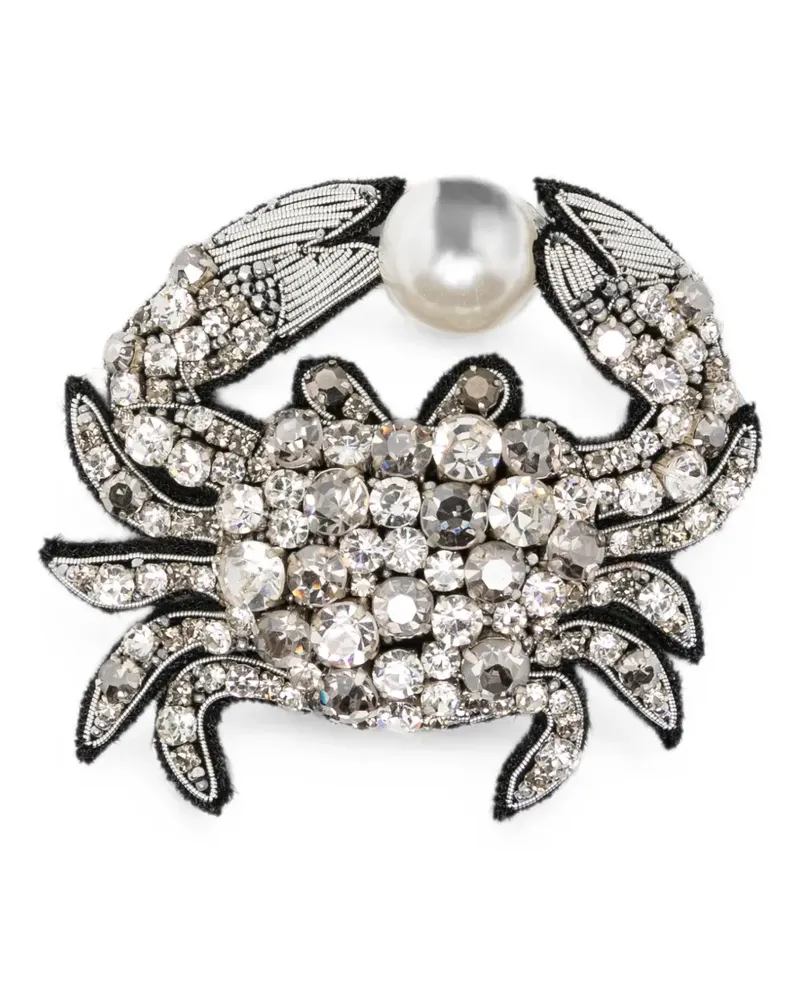 Dice Kayek Crab brooch - Silber Silber