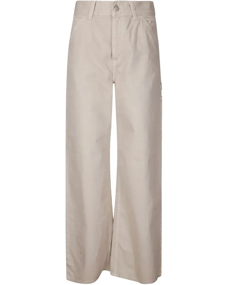 Carhartt WIP Jeans mit Logo-Patch - Nude Nude