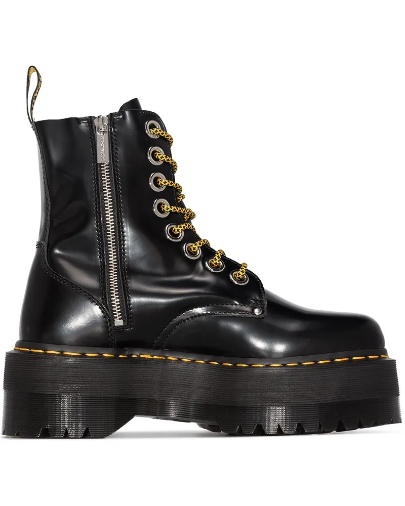 Dr.Martens Jadon' Plateau-Stiefel - Schwarz Schwarz