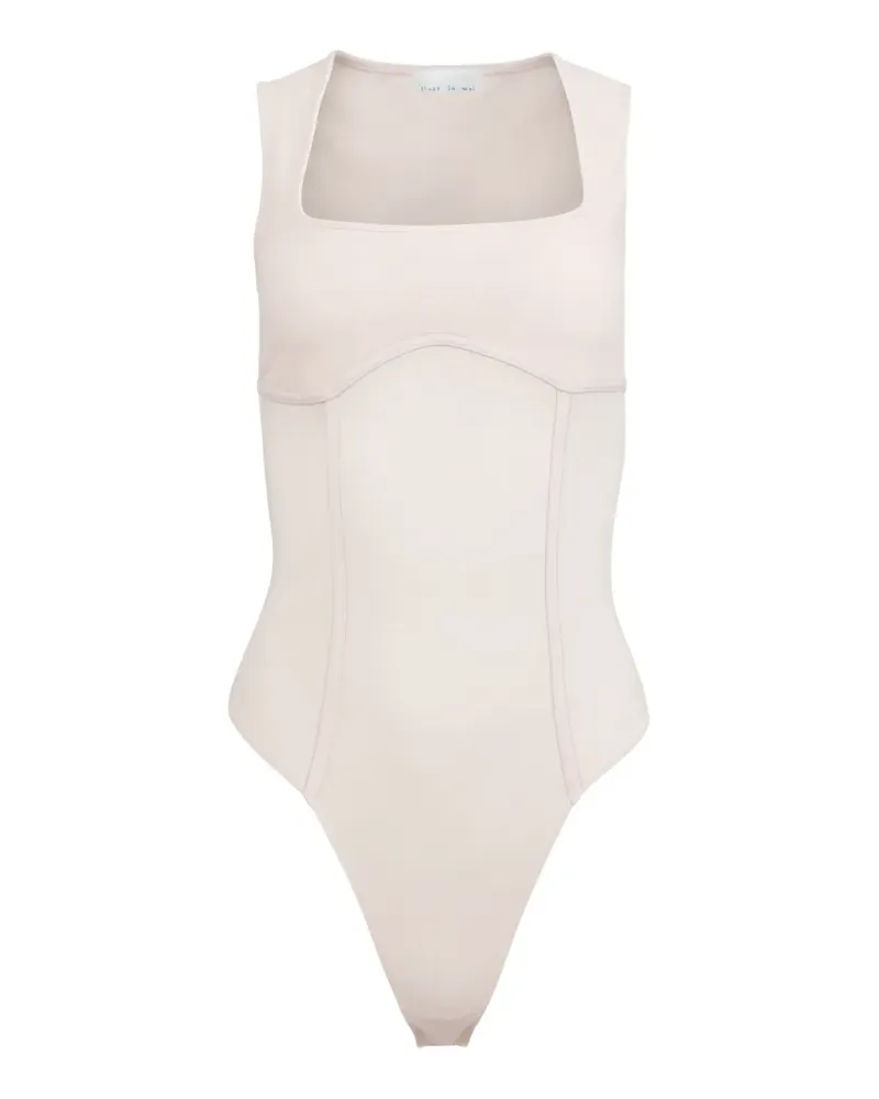Fleur Du Mal Body mit U-Ausschnitt - Nude Nude