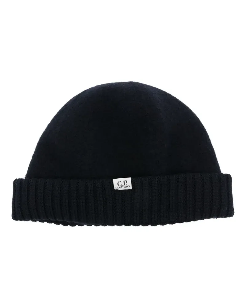 C.P. Company wool beanie - Blau Blau
