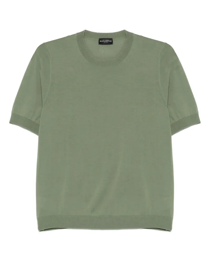 Ballantyne Gestricktes T-Shirt - Grün Grün