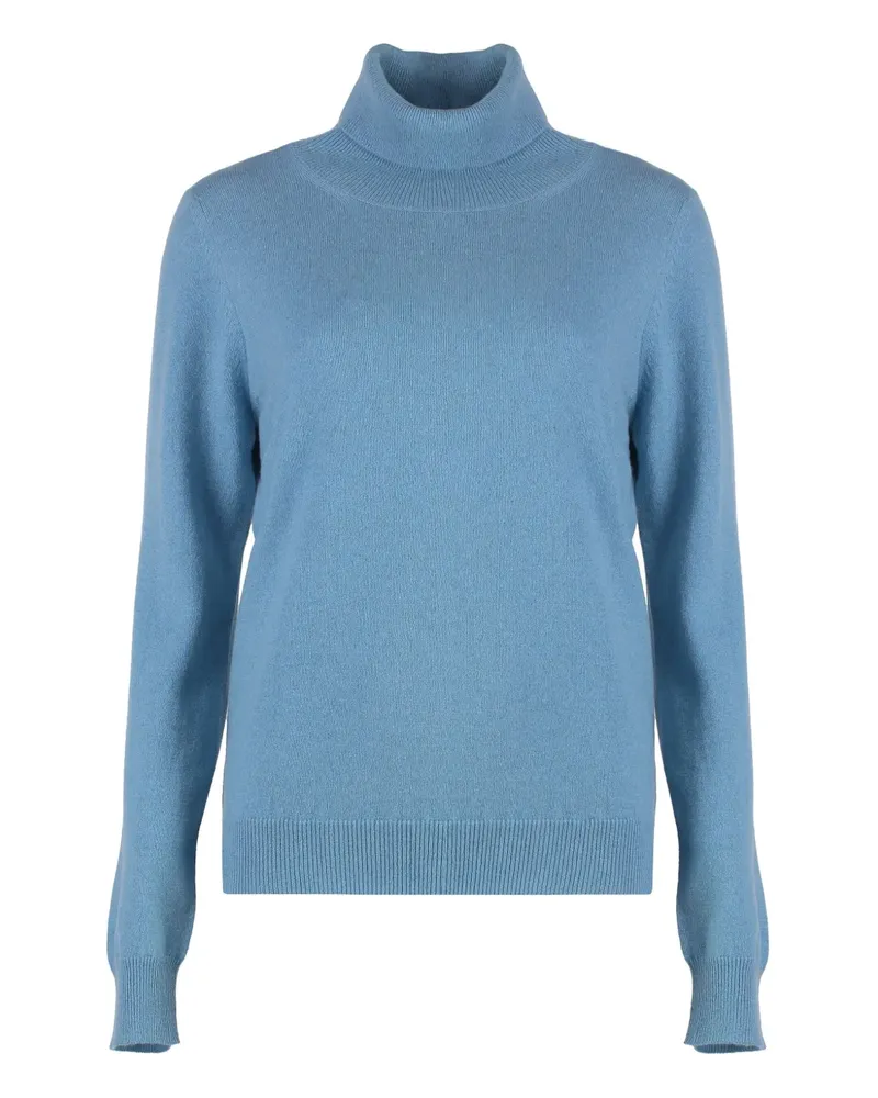Malo Gestrickter Kaschmirpullover - Blau Blau