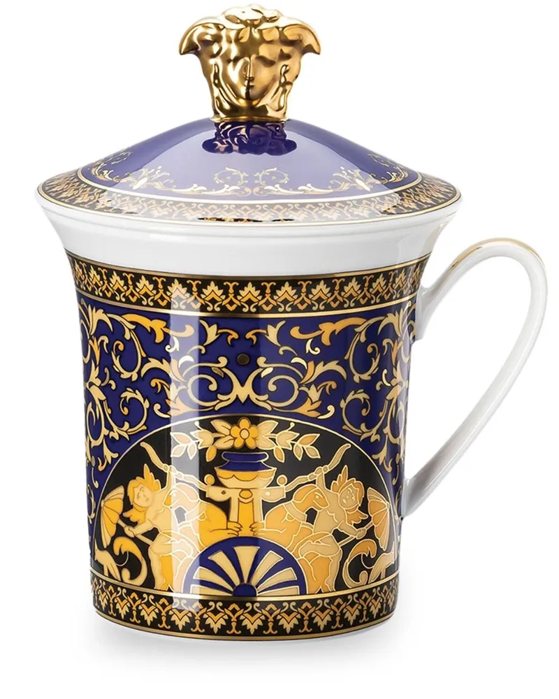 Versace Medusa Tasse mit Deckel - Mehrfarbig Mehrfarbig