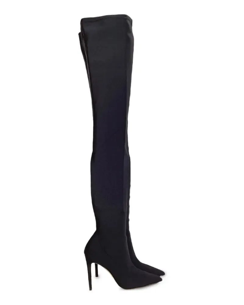 Stuart Weitzman Overknee-Stiefel mit Stiletto-Absatz - Schwarz Schwarz