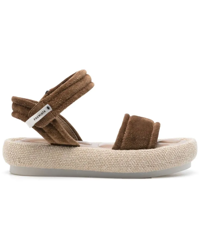Premiata Sandalen aus Wildleder - Braun Braun