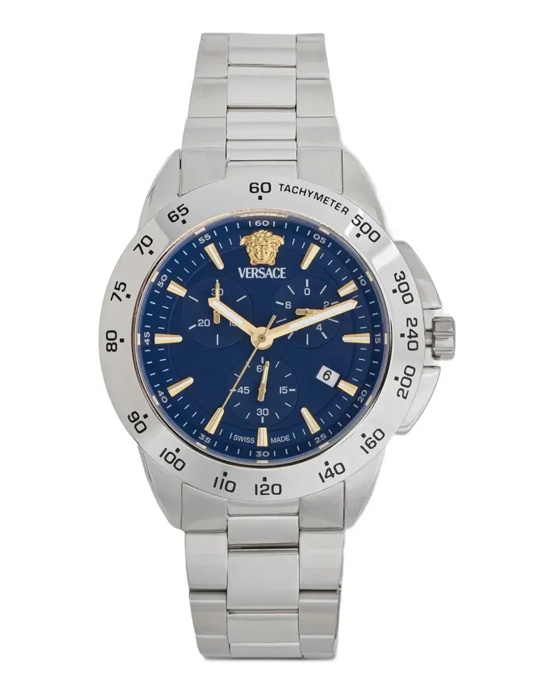 Versace V-Sport Chronograph 45mm - Blau Blau