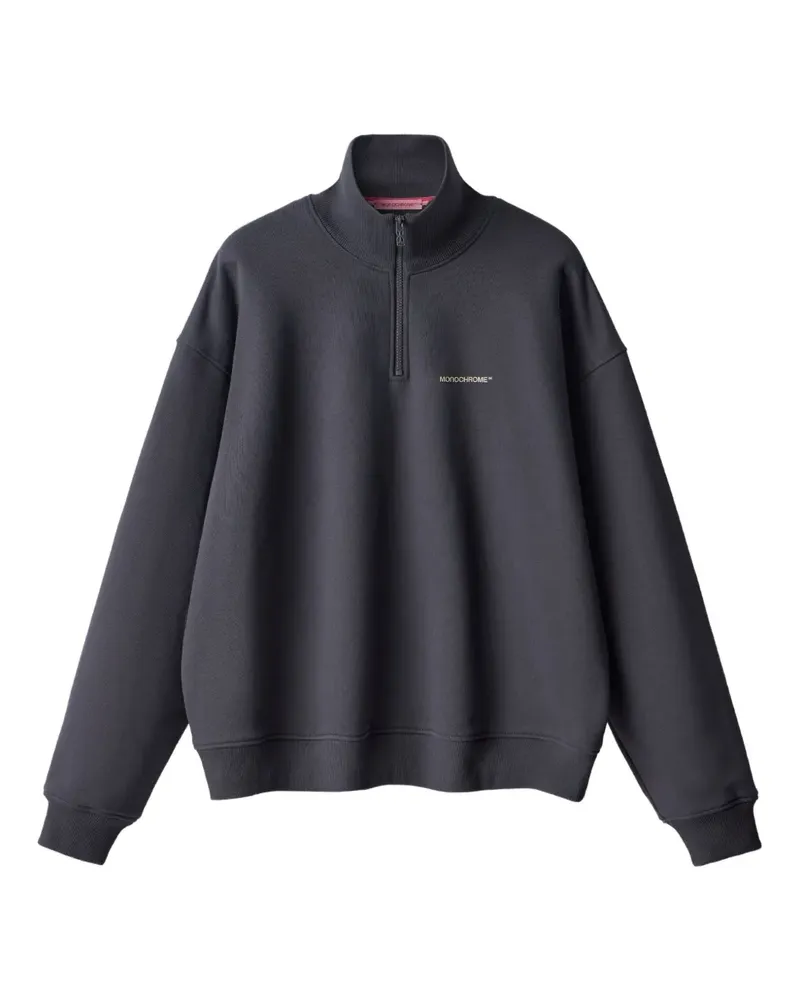 MONOCHROME Sweatshirt mit Reißverschluss - Grau Grau