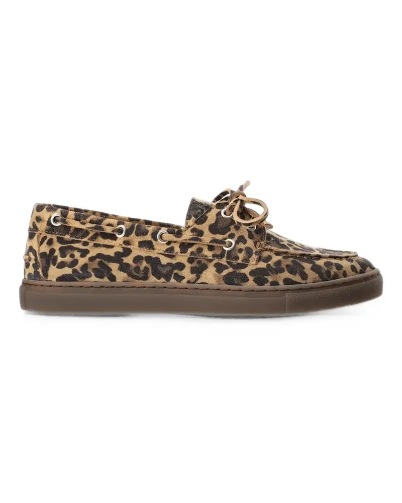 Copenhagen CPH160 leopard-print loafers - Nude Nude