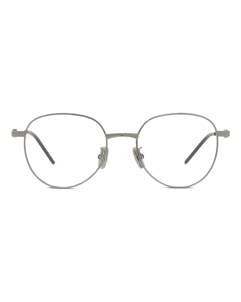 Givenchy Brille mit ovalem Gestell - Silber Silber