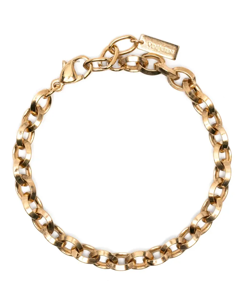 Saint Laurent cable-link bracelet - Gold Gold