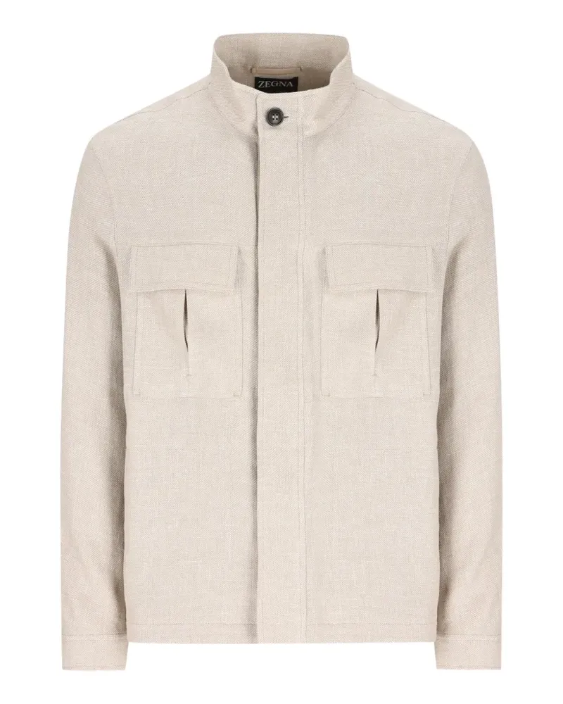 Ermenegildo Zegna pockets jacket - Nude Nude