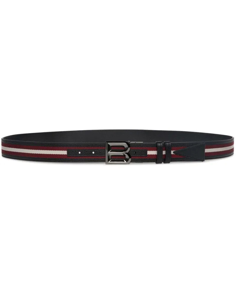 Bally Wendbarer B Bold Gürtel - Schwarz Schwarz