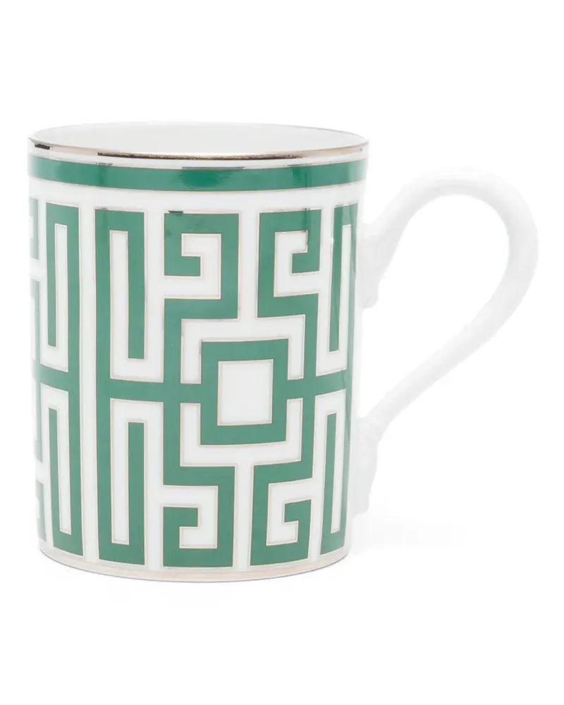 Ginori 1735 Geometrische Labirinto Tasse - Weiß Weiß