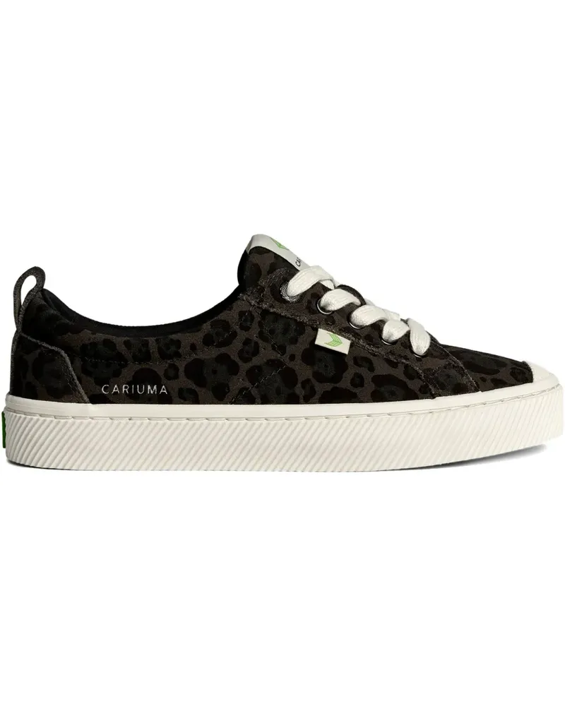 CARIUMA Sneakers mit Jaguar-Print - Schwarz Schwarz