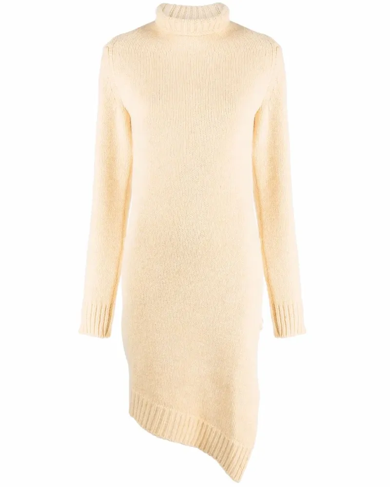 Jil Sander Asymmetrischer Pullover - Gelb Gelb