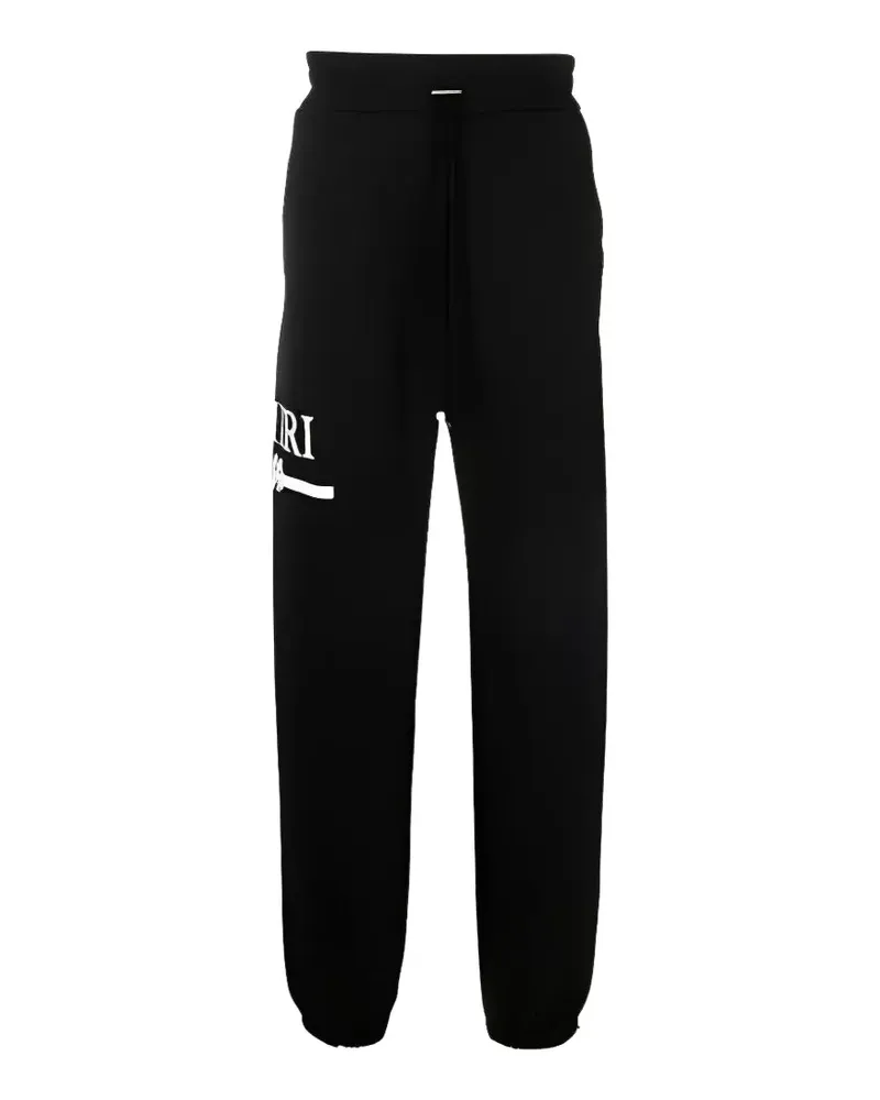AMI Paris logo-print track pants - Schwarz Schwarz