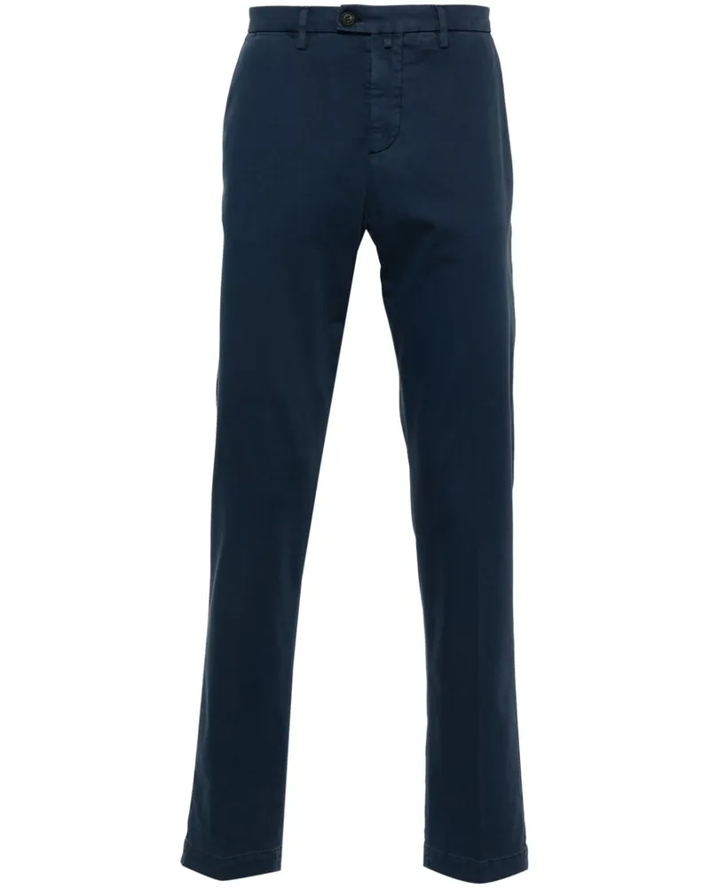 Corneliani Chino aus Canvas Blau