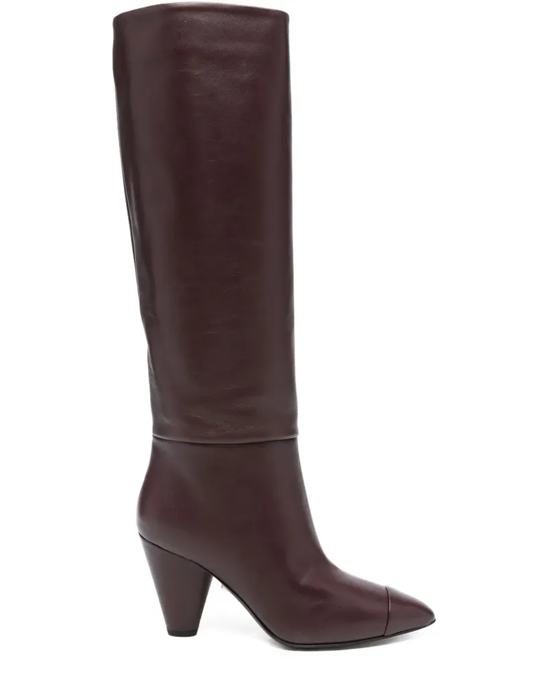 Alevì Kniehohe Stiefel 90mm - Rot Rot